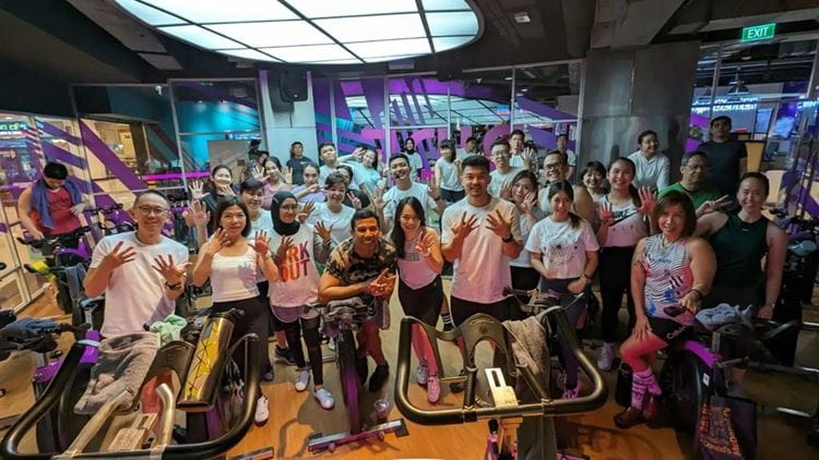 celebrity fitness RPM class