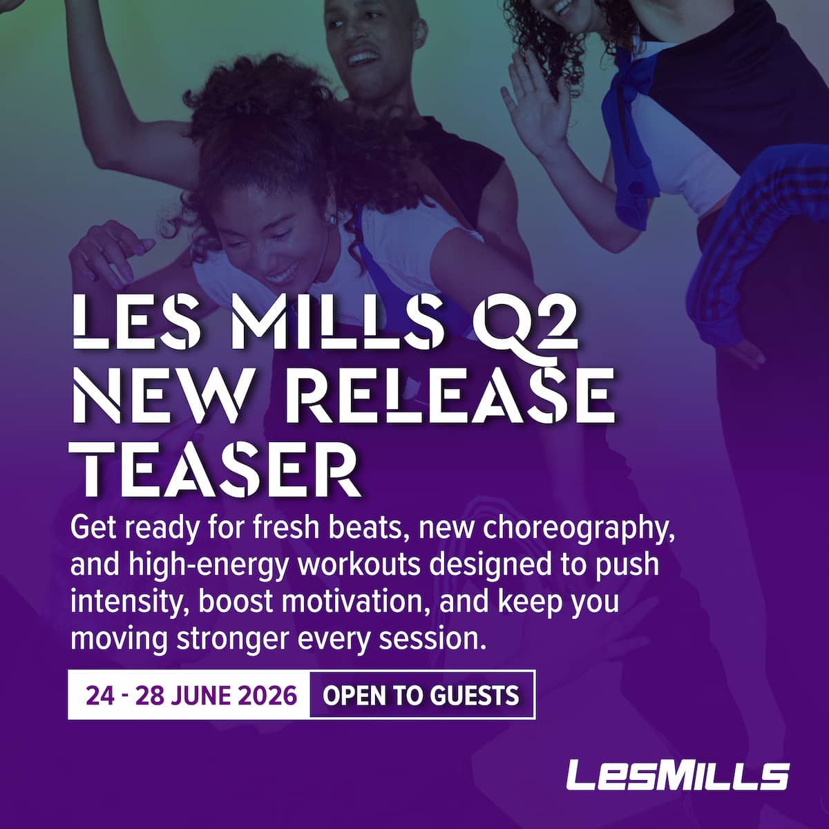 Les Mills Q2 New Release Teaser